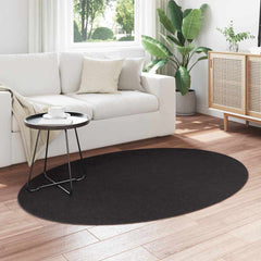 vidaXL Carpet HUARTE Black 120 x 170 cm 100% Polyester 3