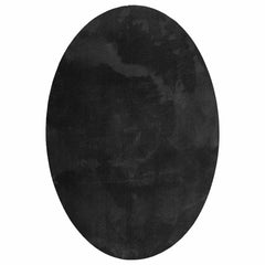 vidaXL Carpet HUARTE Black 120 x 170 cm 100% Polyester 2