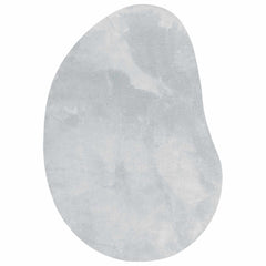 Carpet HUARTE 120 x 170 cm Polyester Oval-raindrop Length 170 cm Grey