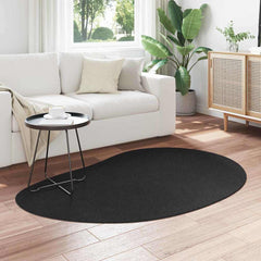 vidaXL Carpet HUARTE Black 120 x 170 cm Polyester 3