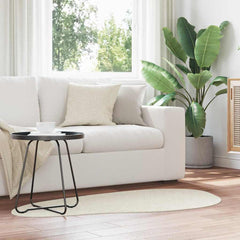 vidaXL Carpet HUARTE Cream 80 x 150 cm Polyester 1