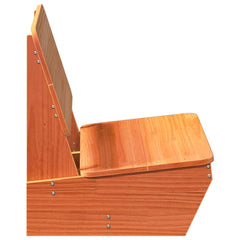 vidaXL Garden Chair Wax Brown 60x64x70.5 cm Solid Wood Pine 4