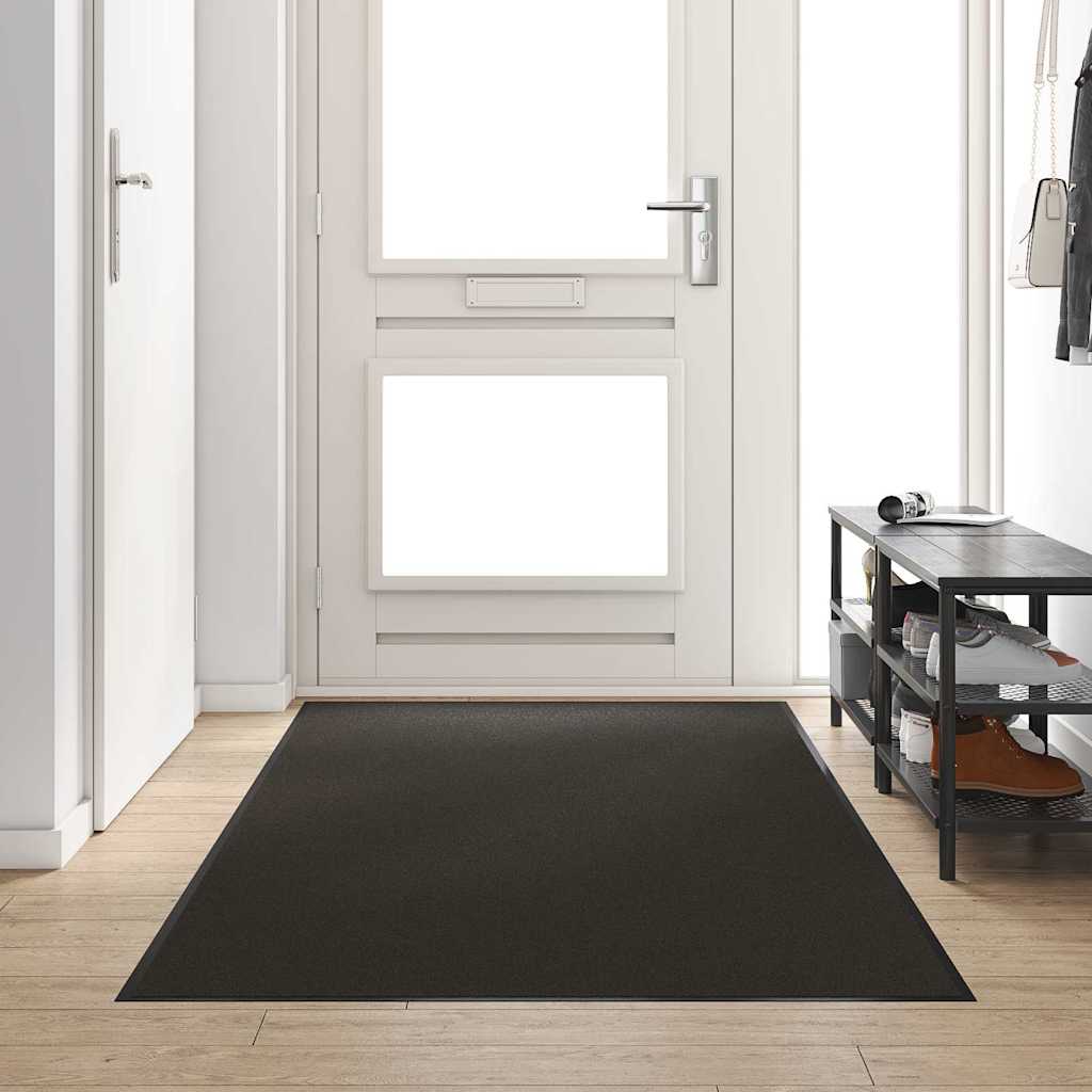 Doormat and Black 120 x 250 cm 100% Polyamide Black