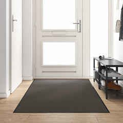 Doormat and Black 120 x 250 cm 100% Polyamide Anthracite
