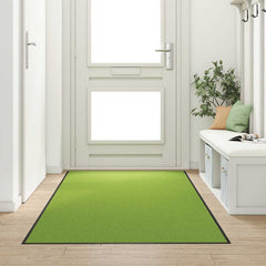 Doormat and Black 120 x 250 cm 100% Polyamide Green