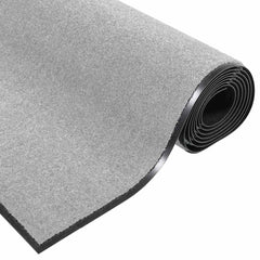 vidaXL Doormat Grey and Black 60 x 180 cm 100% Polyamide 5