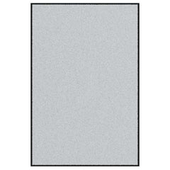 Doormat and Black 120 x 180 cm 100% Polyamide Grey