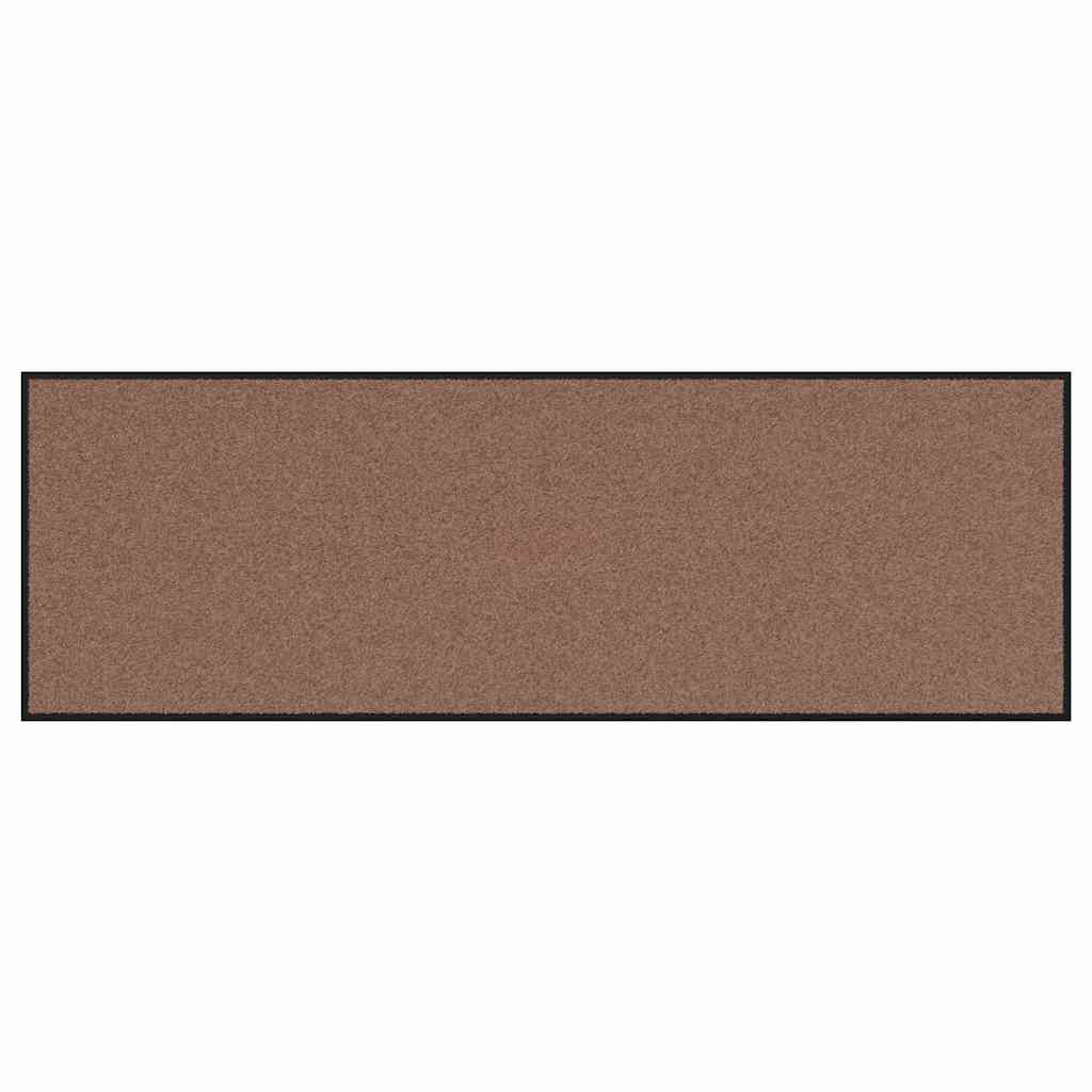 vidaXL Doormat Brown and Black 60 x 180 cm 100% Polyamide 2