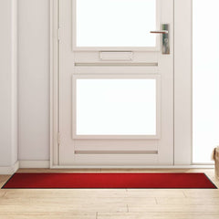 vidaXL Doormat Red and Black 60 x 180 cm 100% Polyamide 1