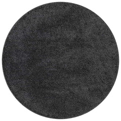 vidaXL Anti-slip Shaggy Rug Dark Grey 120 x 120 cm PP 2