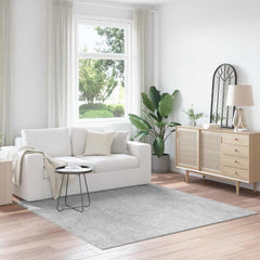 vidaXL Anti-slip Shaggy Rug PP Grey