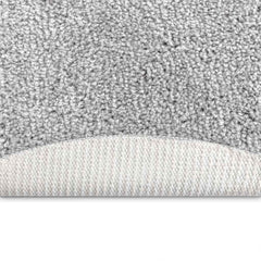 vidaXL Anti-slip Shaggy Rug Grey 120 x 120 cm PP 4