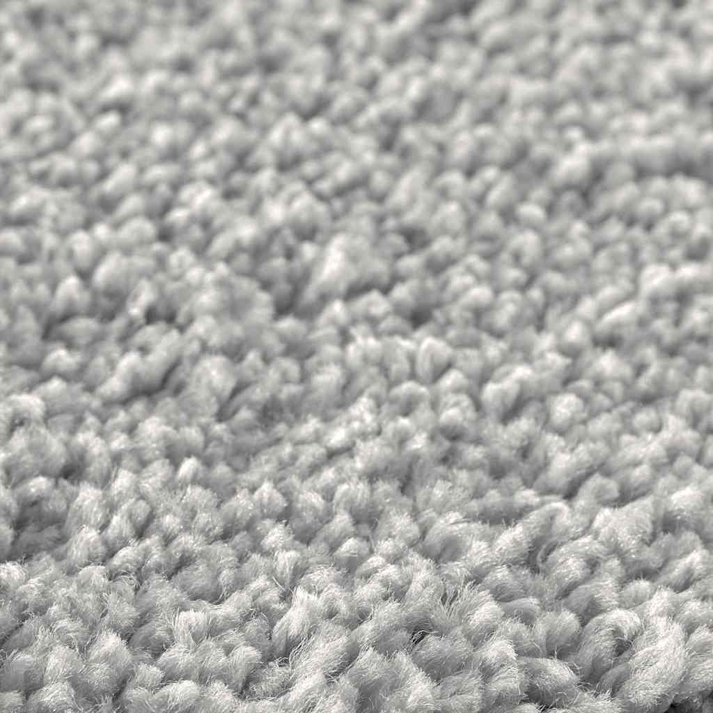 vidaXL Anti-slip Shaggy Rug Grey 120 x 120 cm PP 5