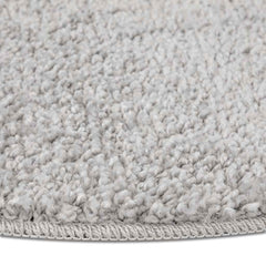vidaXL Anti-slip Shaggy Rug Grey 160 x 160 cm PP 6