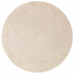 vidaXL Anti-slip Shaggy Rug Cream 160 x 160 cm PP 2