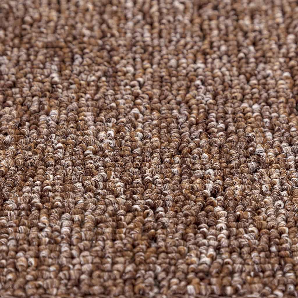 vidaXL Anti-slip Stair Mats 15 pcs 75 x 20 cm Brown PP Rectangular 6