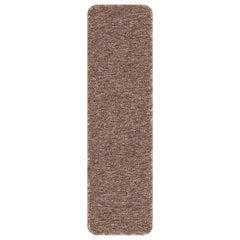 vidaXL Anti-slip Stair Mats 15 pcs 75 x 20 cm Brown PP Rectangular 4