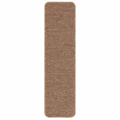 vidaXL Anti-slip Stair Mats 15 pcs 75 x 20 cm Yellow PP Rectangular 4