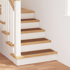 vidaXL Anti-slip Stair Mats 15 pcs 75 x 20 cm Yellow PP Rectangular 1