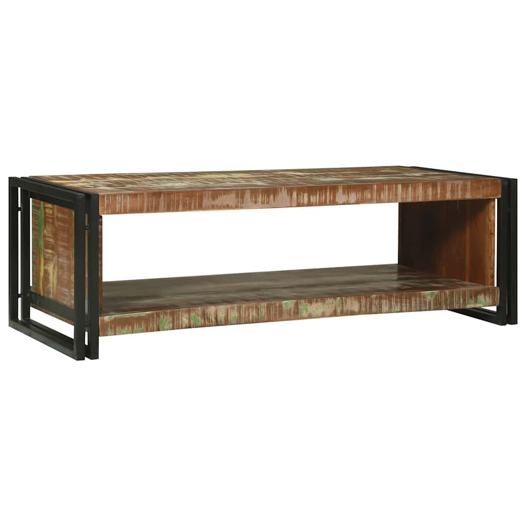 Coffee Table Brown 120 x 50 x 38 cm Solid reclaimed wood
