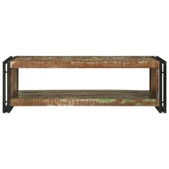 Coffee Table Brown 120 x 50 x 38 cm Solid reclaimed wood