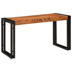 Nesting Table 3 pcs Brown and Black 50 x 40 x 45 cm Solid acacia wood Big (82 cm) +2x medium