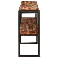 Console Table Brown 160 x 33 x 75 cm Solid reclaimed wood