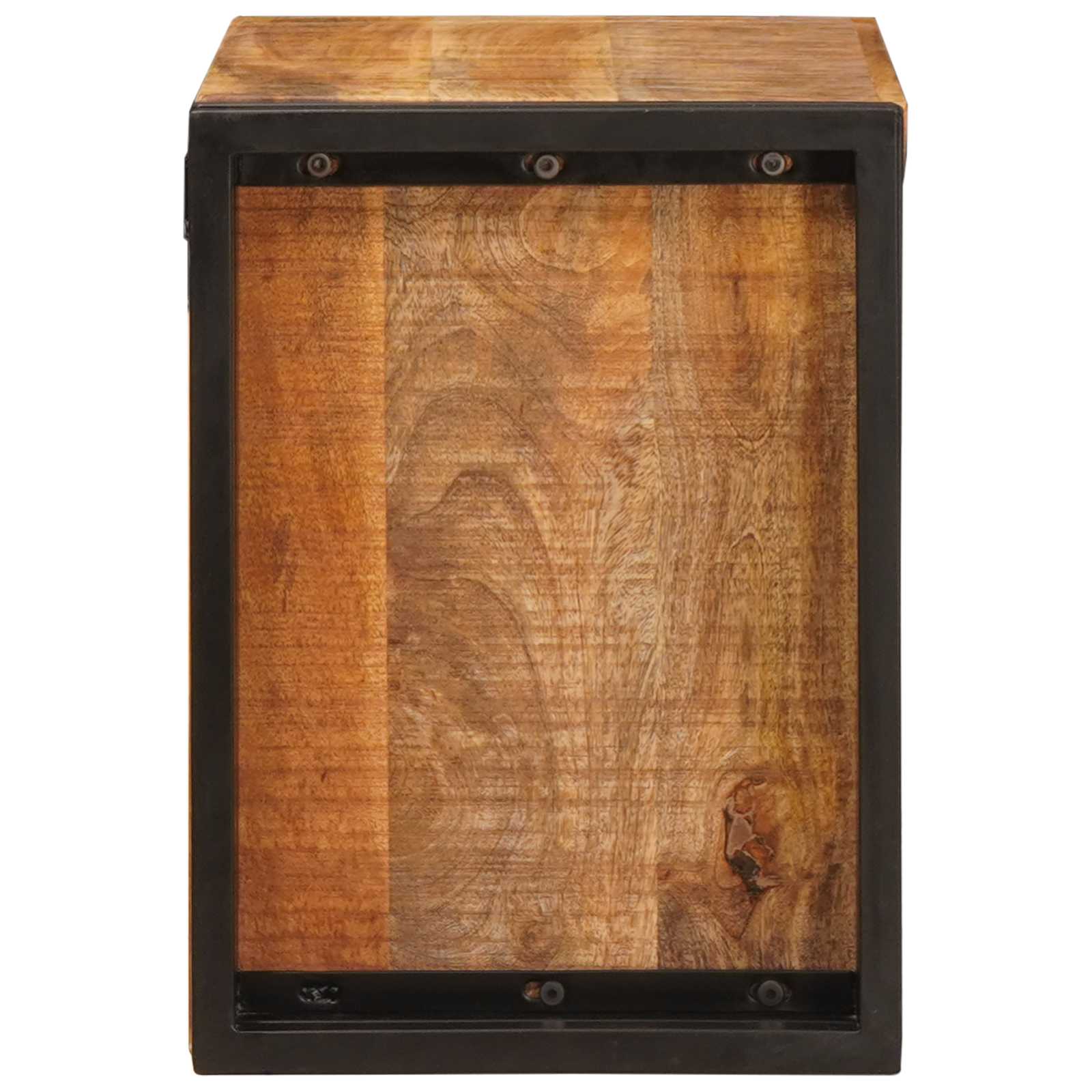 vidaXL Wine Rack Brown 60 x 45 x 33 cm Solid Rough Mango Wood 5