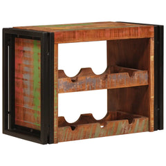 vidaXL Wine Rack Brown 60 x 45 x 33 cm Solid Reclaimed Wood 2