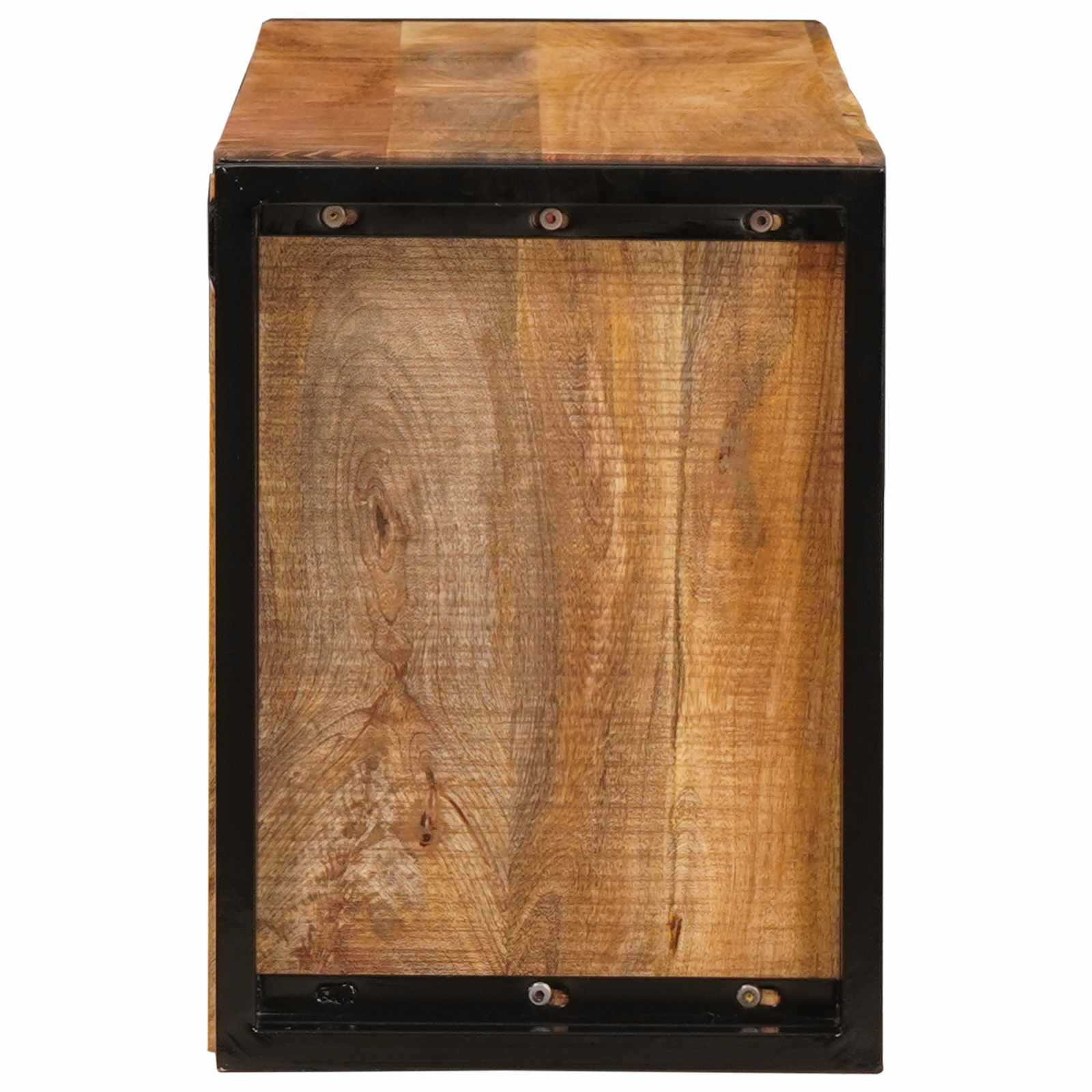 vidaXL Wine Rack Brown 100 x 45 x 33 cm Solid Rough Mango Wood 5