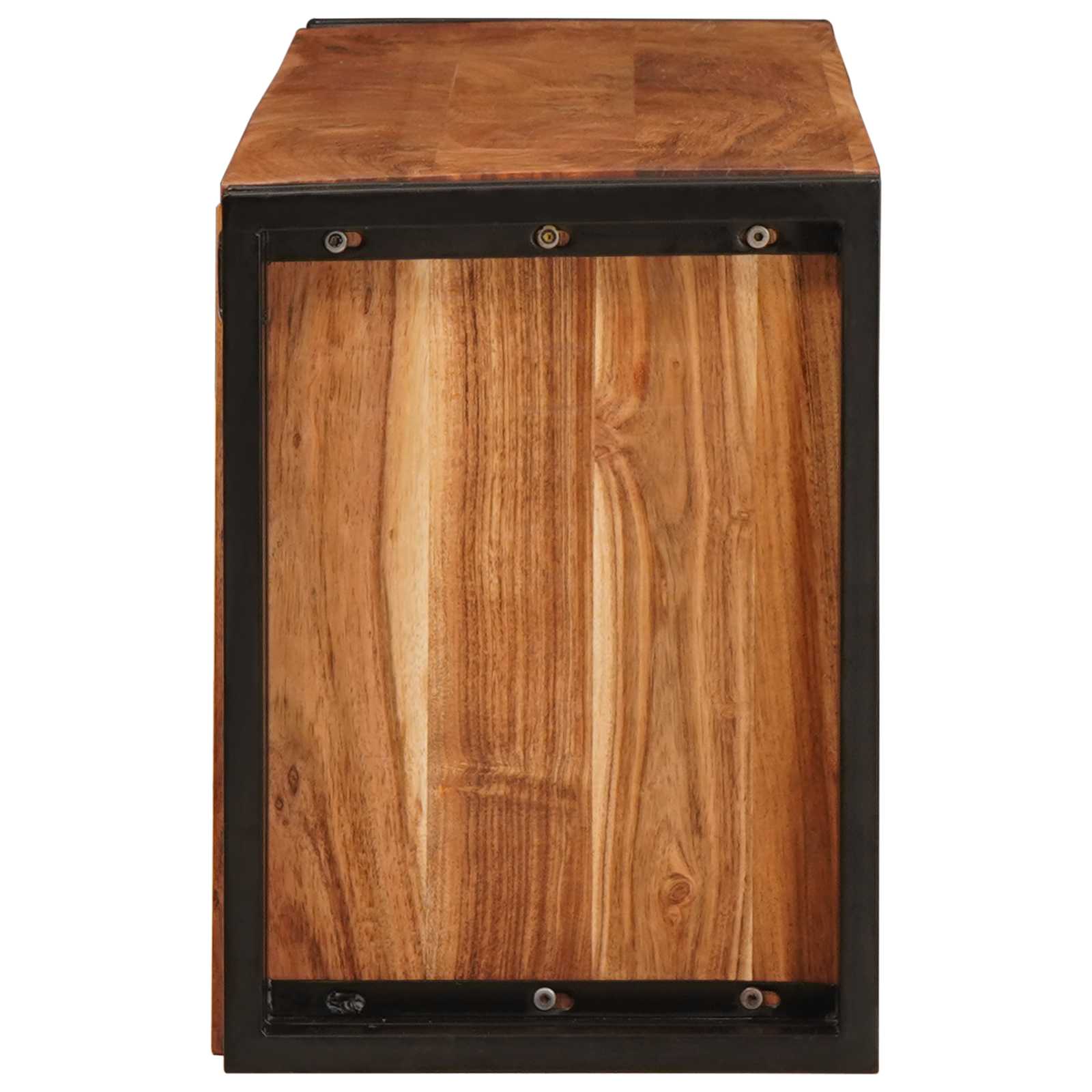 vidaXL Wine Rack Brown 120 x 45 x 33 cm Solid Acacia Wood 5