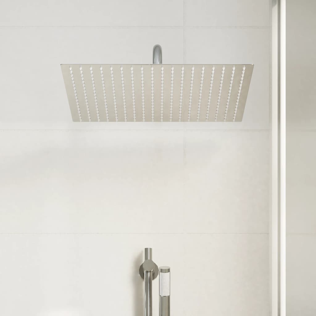 vidaXL Rain Shower Head Stainless Steel 304 40x40 cm Square 4