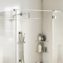 vidaXL Rain Shower Head Stainless Steel 304 40x40 cm Square 1