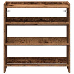 vidaXL Shoe Rack Old Wood 60x25x62 cm Engineered Wood 4