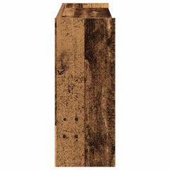vidaXL Shoe Rack Old Wood 80x25x62 cm Engineered Wood 5