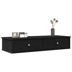 vidaXL Wall Shelf with Drawers 100x37.5x19 cm