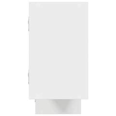 vidaXL Wall Cube Shelf 5 Compartments White Engineered Wood 5