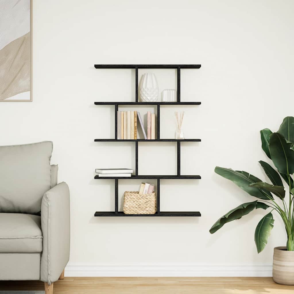 Wall Cube Shelf 12 Compartments Engineered Wood