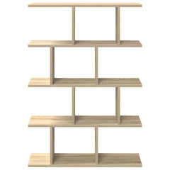 vidaXL Wall Cube Shelf 12 Compartments Sonoma Oak Engineered Wood 4
