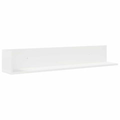 vidaXL Wall Shelves 2 pcs White 100x16.5x16.5 cm Engineered Wood 5