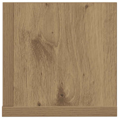 vidaXL Wall Shelves 2 pcs Artisan Oak 100x16.5x16.5 cm Engineered Wood 6
