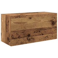 vidaXL Bathroom Wall Cabinet Old Wood 60x25x30 cm Engineered Wood 2
