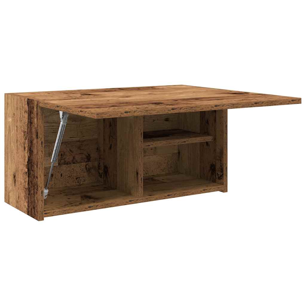 vidaXL Bathroom Wall Cabinet Old Wood 60x25x30 cm Engineered Wood 5