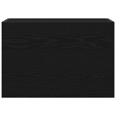 vidaXL Bathroom Wall Cabinet Black 60x25x40 cm Engineered Wood 6