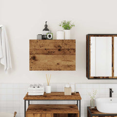 vidaXL Bathroom Wall Cabinet Old Wood 60x25x40 cm Engineered Wood 3