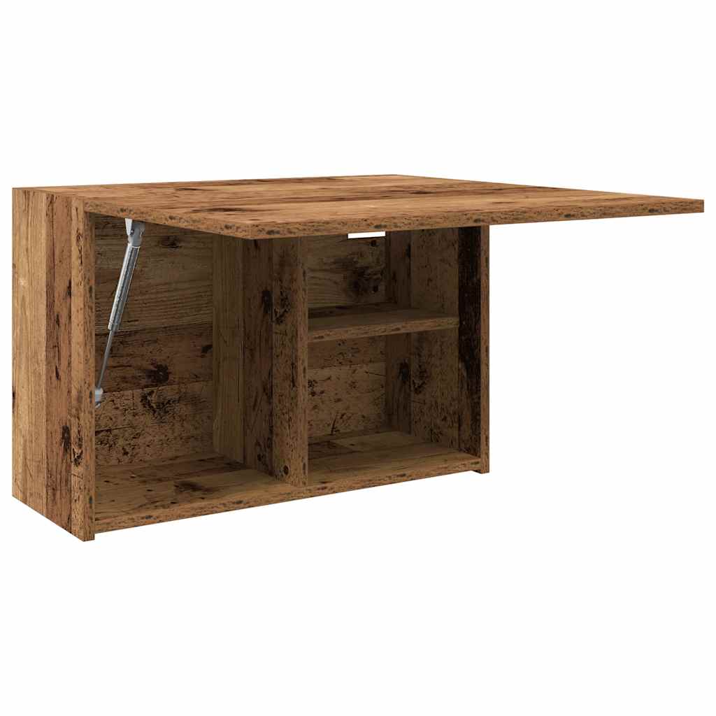 vidaXL Bathroom Wall Cabinet Old Wood 60x25x40 cm Engineered Wood 5