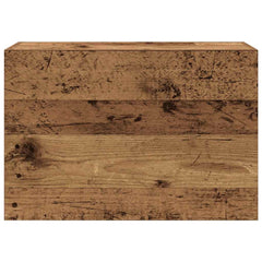 vidaXL Bathroom Wall Cabinet Old Wood 60x25x40 cm Engineered Wood 6