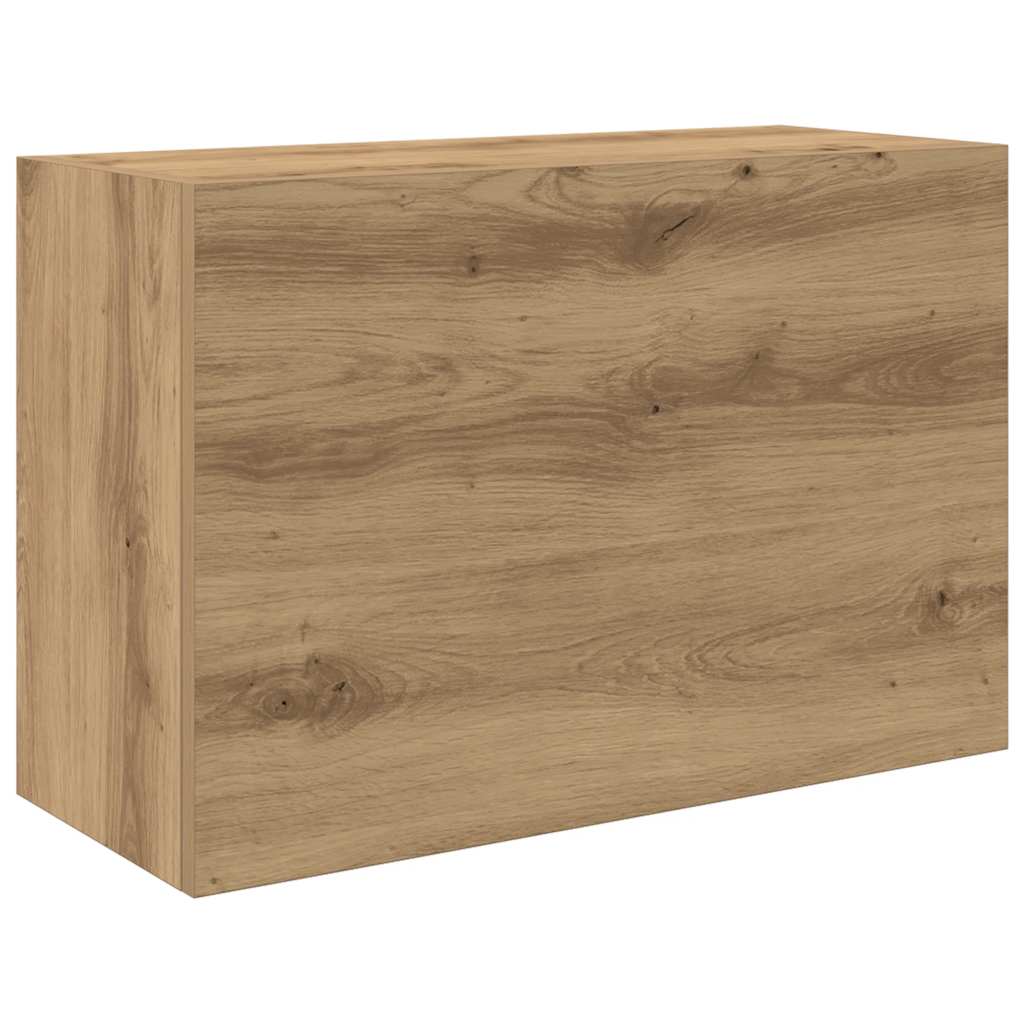 vidaXL Bathroom Wall Cabinet Artisan Oak 60x25x40 cm Engineered Wood 2