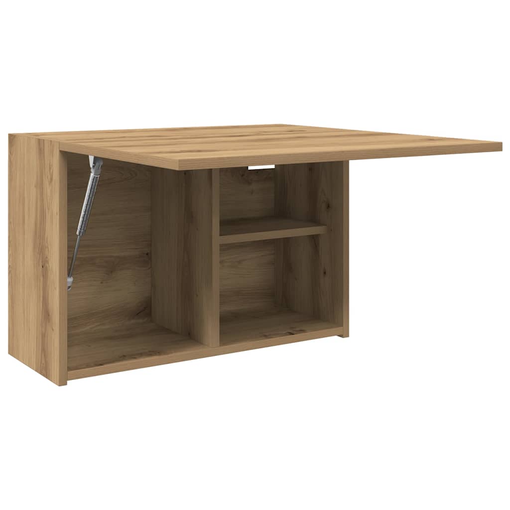 vidaXL Bathroom Wall Cabinet Artisan Oak 60x25x40 cm Engineered Wood 5