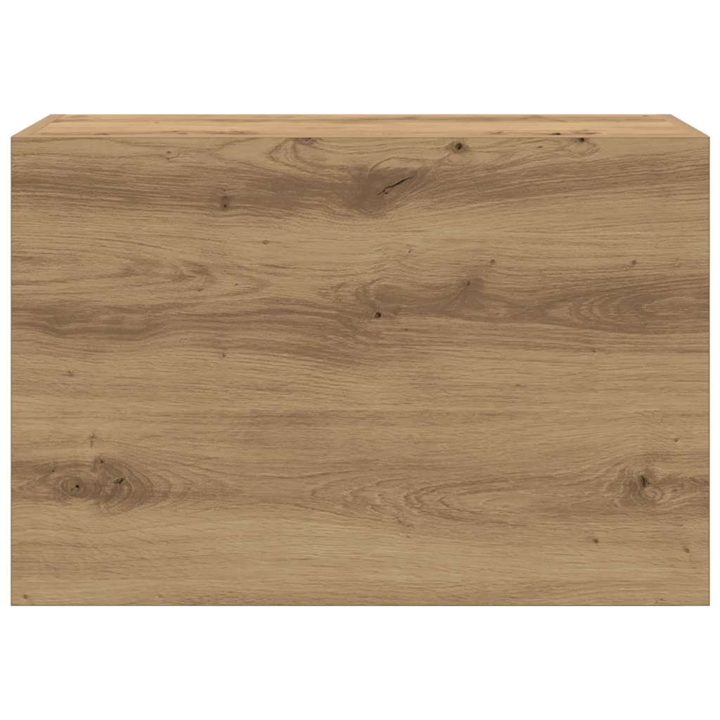 vidaXL Bathroom Wall Cabinet Artisan Oak 60x25x40 cm Engineered Wood 6